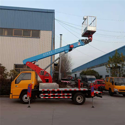 江鈴全自動高空作業(yè)車 車載折臂式升降機(jī)的革新與優(yōu)勢